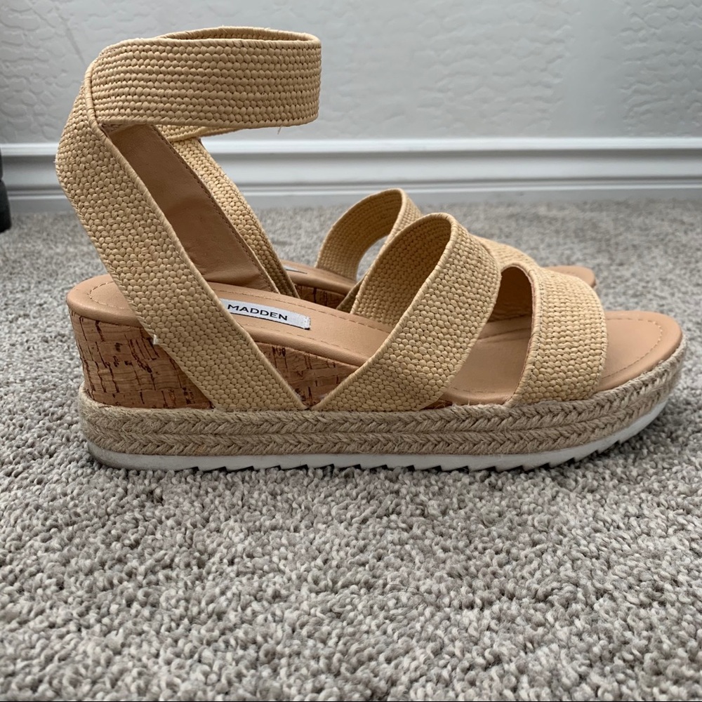 Steve Madden espadrille wedges